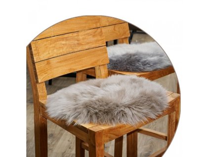 Poduszka siedziska w kolorze australijskim o średnicy 36 cm (Kolor AN - antracyt, Rozmiar Ø 36 cm)