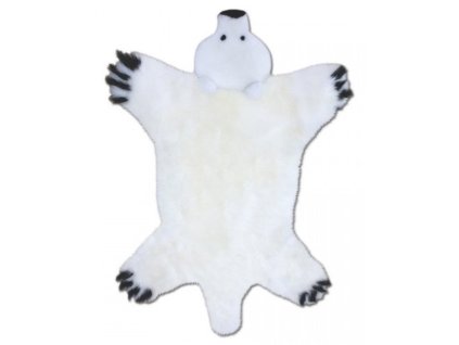 Podkładka Miś biała