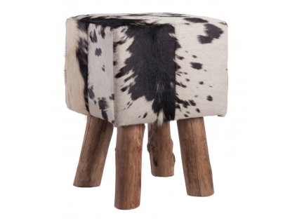 Krzesło QUADRA czarno-białe