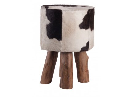 Krzesło RUND czarno-białe