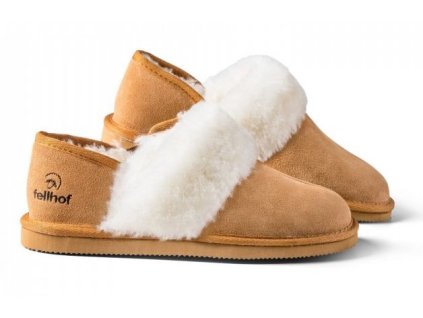 Kapcie damskie COMFORT+ (Kolor jasnobrązowy, Rozmiar 36)