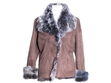 Kurtka futrzana damska Linda (Rozmiar 36)