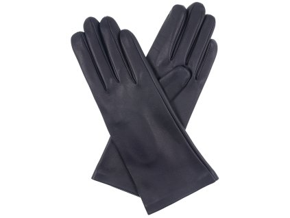 Rękawiczki damskie bez podszewki, niebieskie (Kolor 29 - granatowy, Rozmiar 6,5)