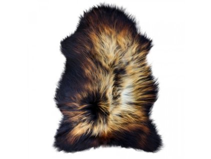 Bluzka NORD z jagnięcej skóry w kolorze czarnym