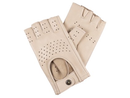 Rękawiczki bez palców damskie - jasny szary