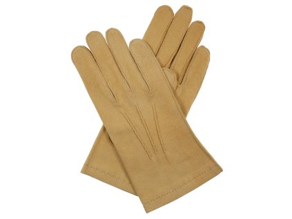 rękawiczki damskie bez podszewki - zamsz