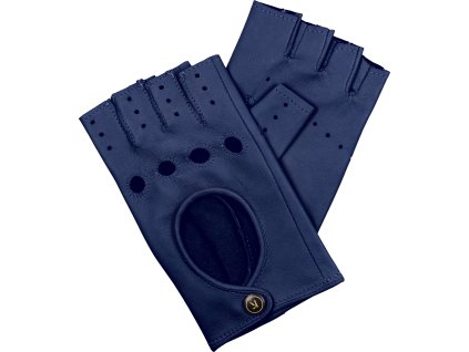 Rękawiczki damskie bez palców - niebieskie II