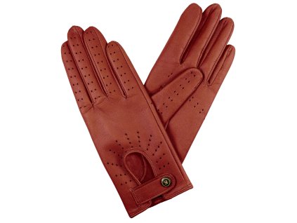 Damskie rękawiczki samochodowe - granatowe