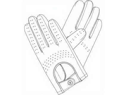 Rękawiczki samochodowe męskie - wybór koloru