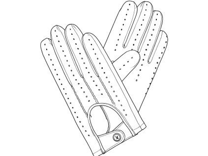 Rękawiczki samochodowe męskie - wybór koloru