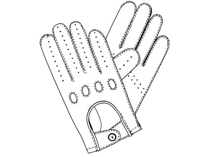 Rękawiczki samochodowe męskie - wybór koloru