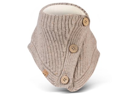 Dziecięcy ocieplacz na szyję MERINO DRACHENWAND natura halswaermer drachenwand kies 24410