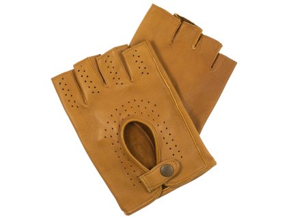 Rękawiczki bez palców męskie piaskowe (Kolor piasek, Rozmiar 10)