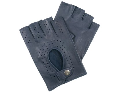 Rękawiczki bez palców męskie, ciemnoniebieskie (Kolor 33 - ciemnoniebieski, Rozmiar 10)