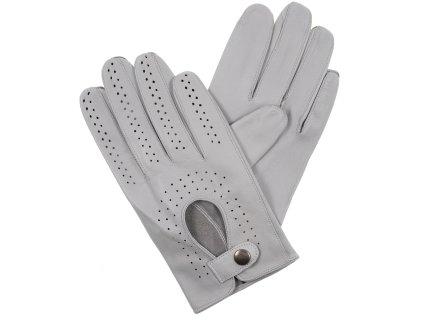 Rękawiczki samochodowe męskie gołębioszare (Kolor 06 - gołębi szary, Rozmiar 10)