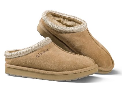 Kapcie z alpaki INKA (Kolor brązowy, Rozmiar 36)