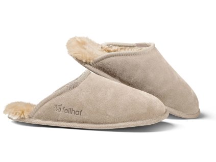 Kapcie Alpaka TRENDY beżowe