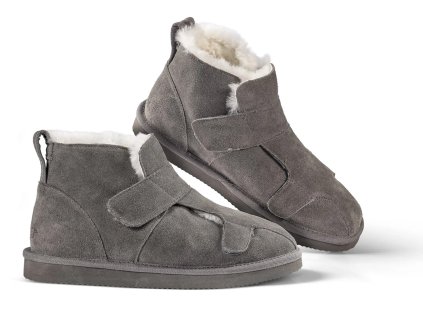 Medyczne kapcie futrzane SANIS plus