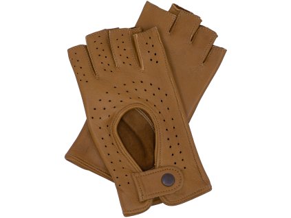 41003510 rękawiczki bez palców damskie piaskowe