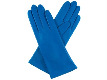 rękawiczki damskie bez podszewki jasnoniebieskie 51005382