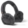 nauszniki futrzane szare