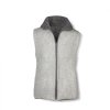 Damska dwustronna kamizelka z filcu wełnianego