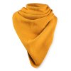 MERINO trójkątny szalik Gmunden żółty