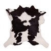 Skóra cielęca czarno-biała