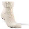 Skarpety wełniane ABS, antypoślizgowe, naturalne
