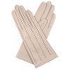 Rękawiczki damskie bez podszewki - jasny szary
