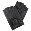 rękawiczki bez palców męskie - czarne