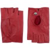 Rękawiczki bez palców męskie czerwone (Kolor 17 - czerwony, Rozmiar 10)