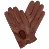 Rękawiczki samochodowe męskie koniakowe (Kolor koniak, Rozmiar 8)