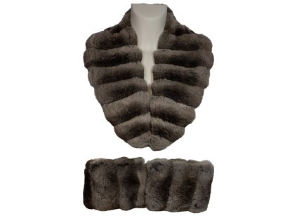 3236 0808 27 golier + manžety činčila