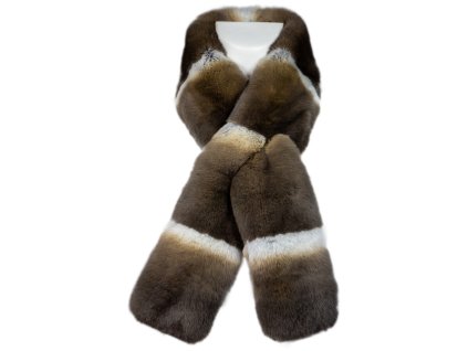 kožušinová šálka s prievlakom REX viedenák 11