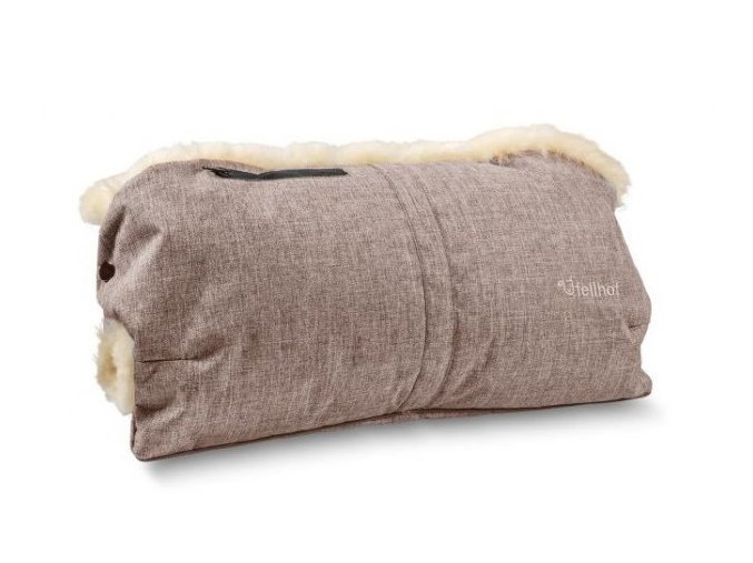 Rukávnik na kočík beige-melange