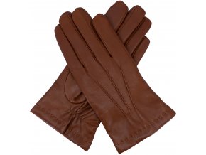 pánské rukavice s podšívkou vlna koňakové (Velikost 9)