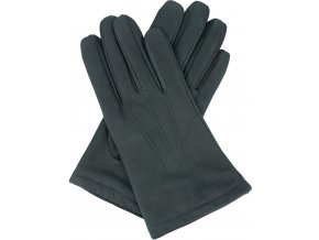pánské rukavice s podšívkou vlna šedé