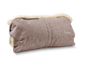 Rukávnik na kočík beige-melange