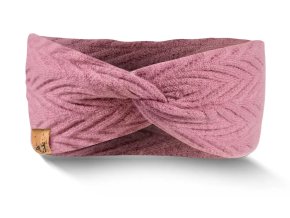 Detská čelenka MERINO HINTERSEE ružová stirnband hintersee rose 2432 mp