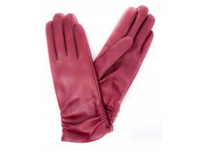 Dámské rukavice s podšívkou červené (Velikost 6,5)