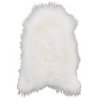 Jahňacia kožušina ISLAND prírodná biela