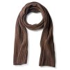 MERINO pletený šál Fuschlsee hnedý