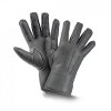 Pánské kožešinové rukavice NAPPALAN PREMIUM (Barva černá, Velikost 8,5)