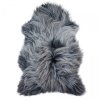 Jahňacia kožušina NORD top šedá