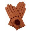 Dámske rukavice vodičské - sv.koňak