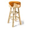 Barová stolička BAR hnedá mix