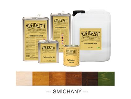 Kreidezeit - Podlahový tvrdý olej - smíchaný pigmentovaný 10%, včetně aditiv Titanově bílá 0,75 l na 11 m2 (Varianta 18-018-0-1)
