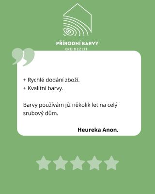 ⭐ Co říkají naši zákazníci? Když se venku oteplí, začíná ideální období pro nátěry dřeva – a my máme radost, že se k našim...