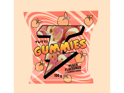 Tutti Gummies Peach Rings